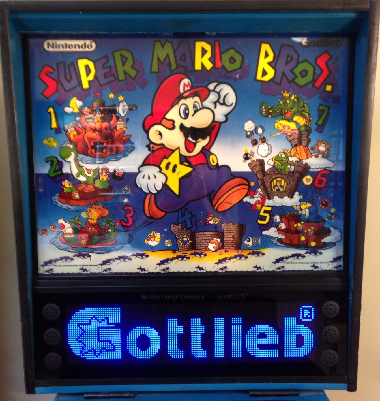 GiantDOTS LED Dot Matrix Display Kit for Pinball Machines, 128x32 DMD